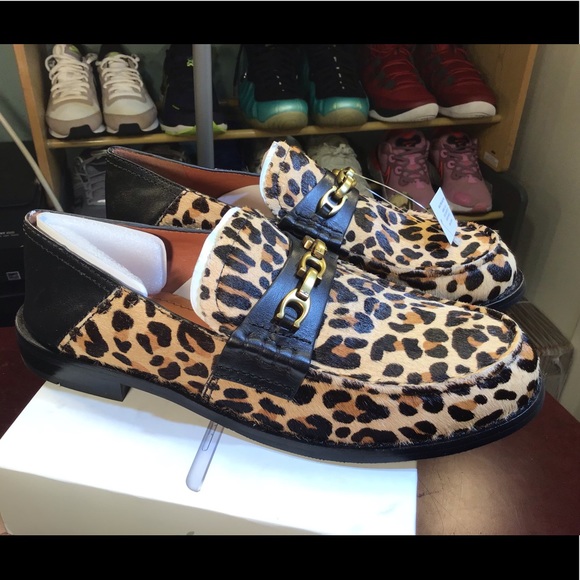 Coach Putnam Loafer Leopard Print Real Calf Hair. - Picture 3 of 14
